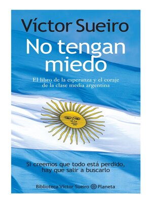 cover image of No tengan miedo